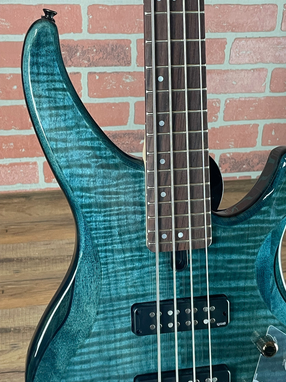 Shop Yamaha TRBX604FM 4-String Bass - Flamed Maple/Alder | No