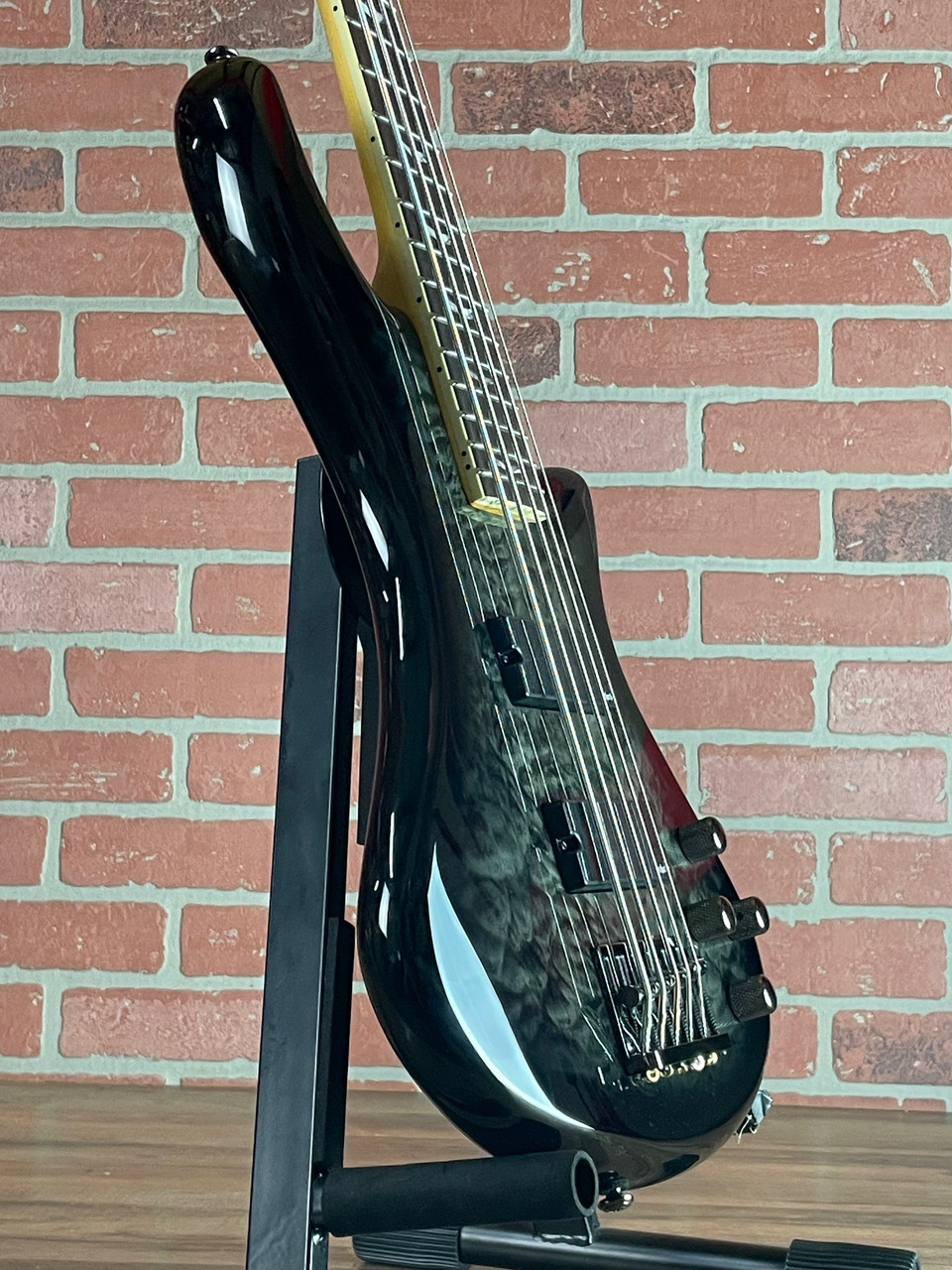 Shop Schecter Stiletto Extreme 5 Bass Guitar - See-Thru Black | No