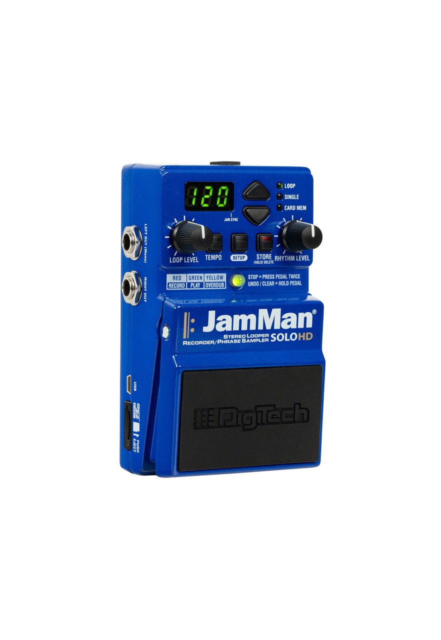 Shop DigiTech JamMan Solo HD Stereo Looper Pedal | No Limit Guitar Co