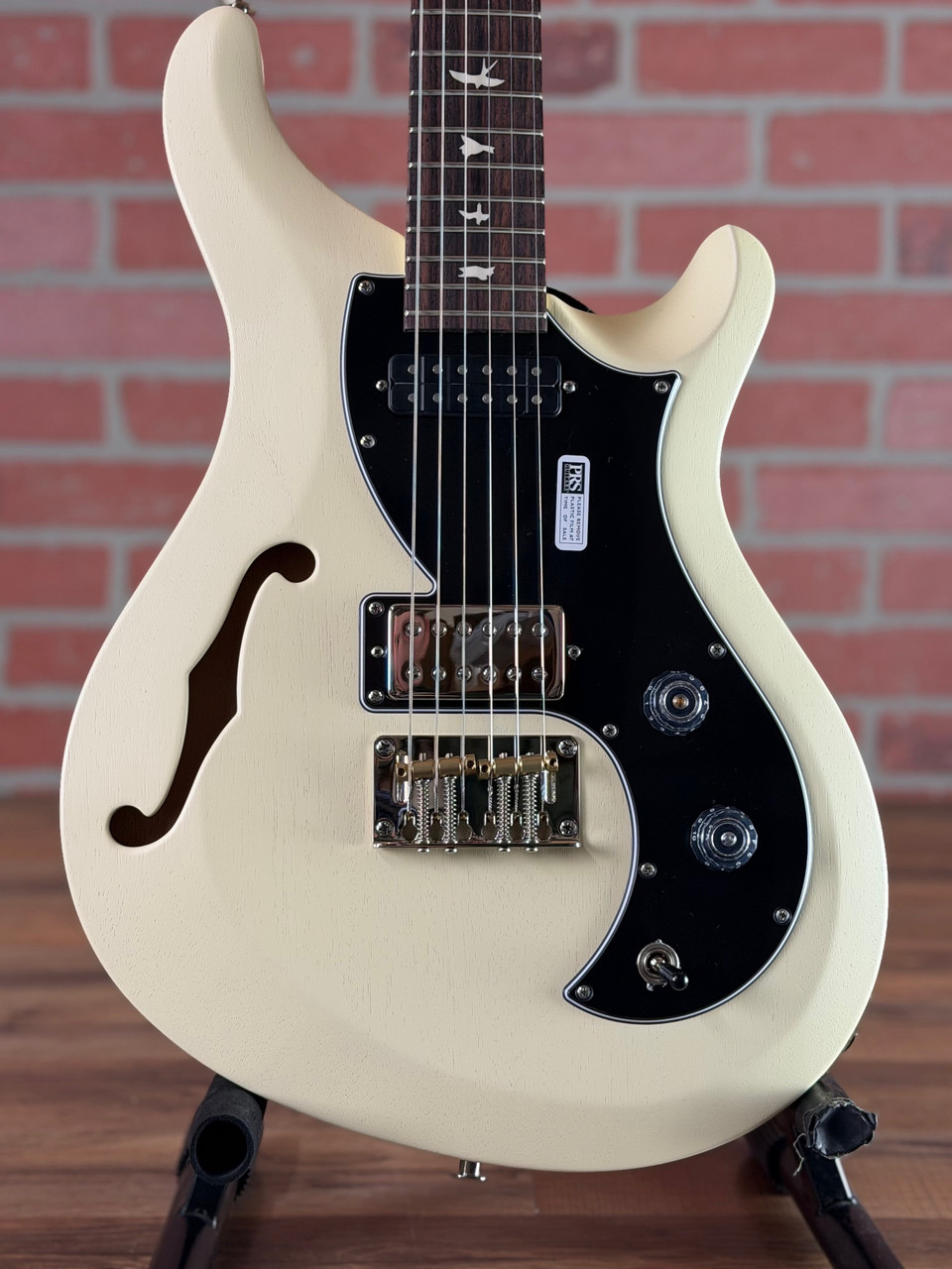 Shop PRS S2 Vela Semi-Hollow Antique White Satin | No Limit Guitar