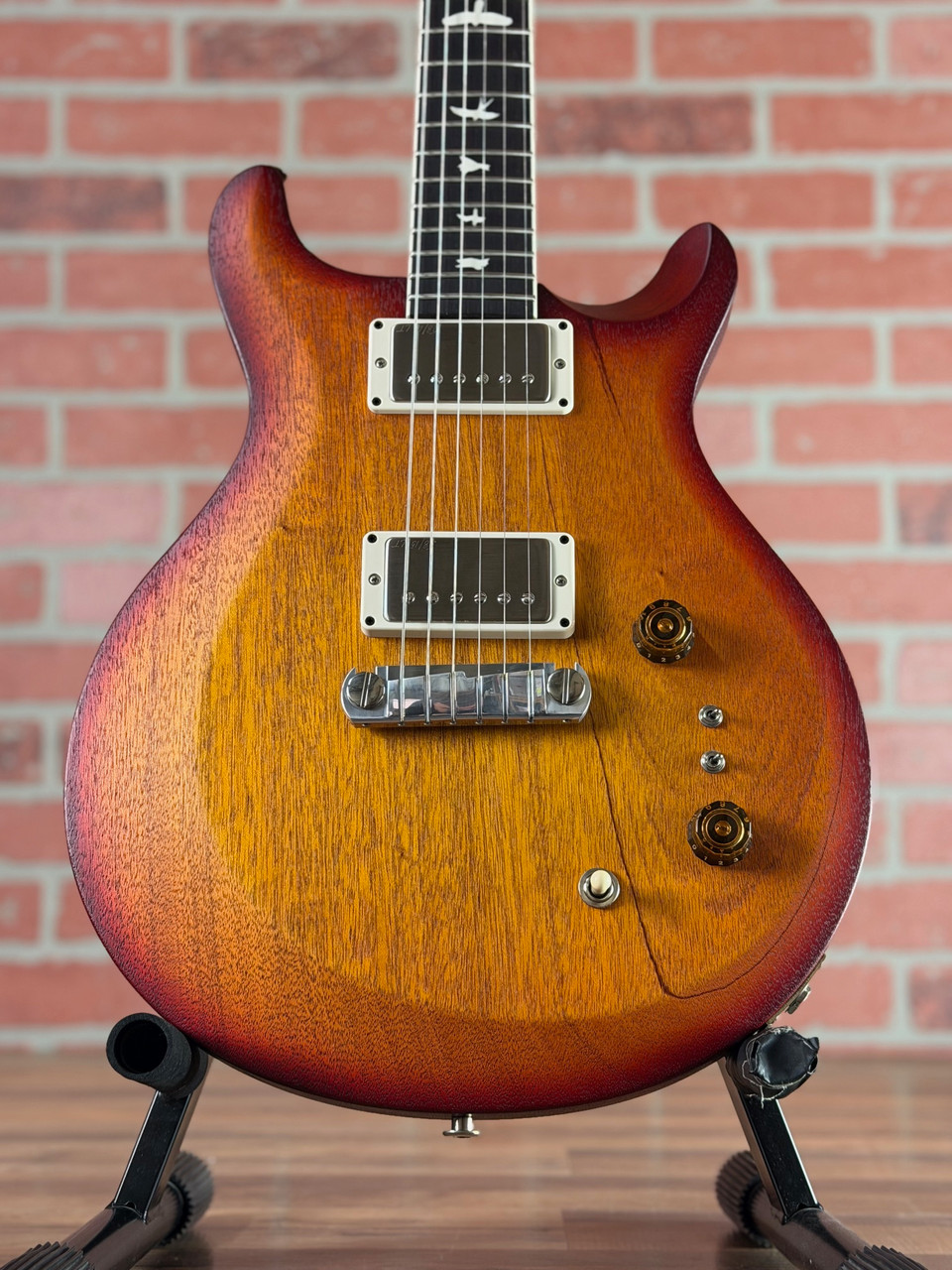 Shop PRS S2 Mira 594 Electric Guitar - Satin Dark Cherry | No