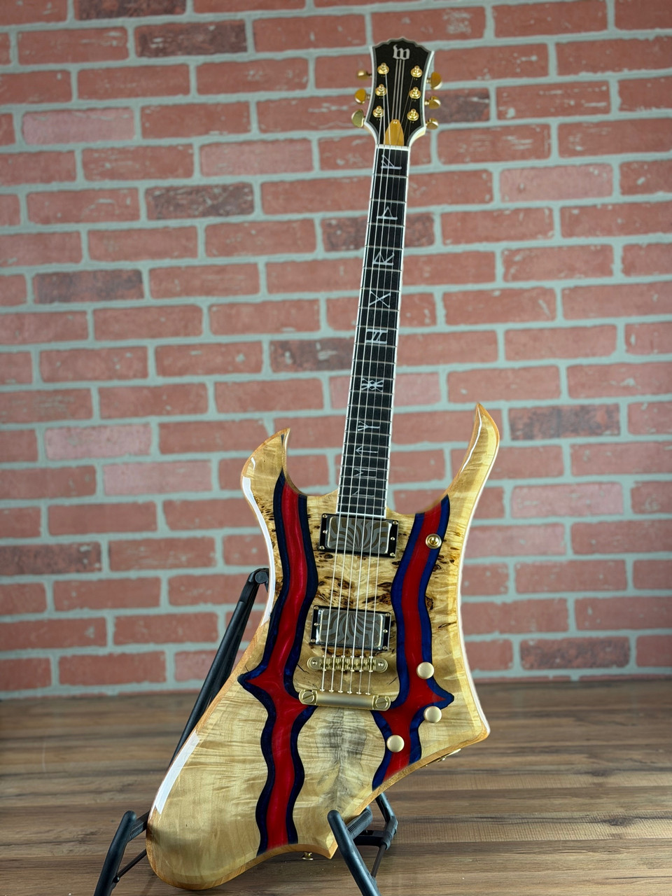 Shop Wylde Audio Goreghen Special Edition Guitar - Blood River Burl