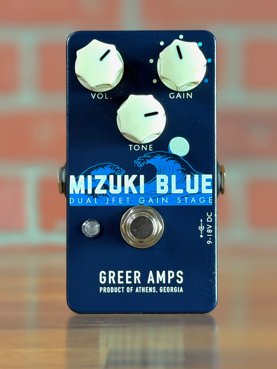 Greer Amps Mizuki Blue Dual-JFET Overdrive Pedal | No Limit Guitar