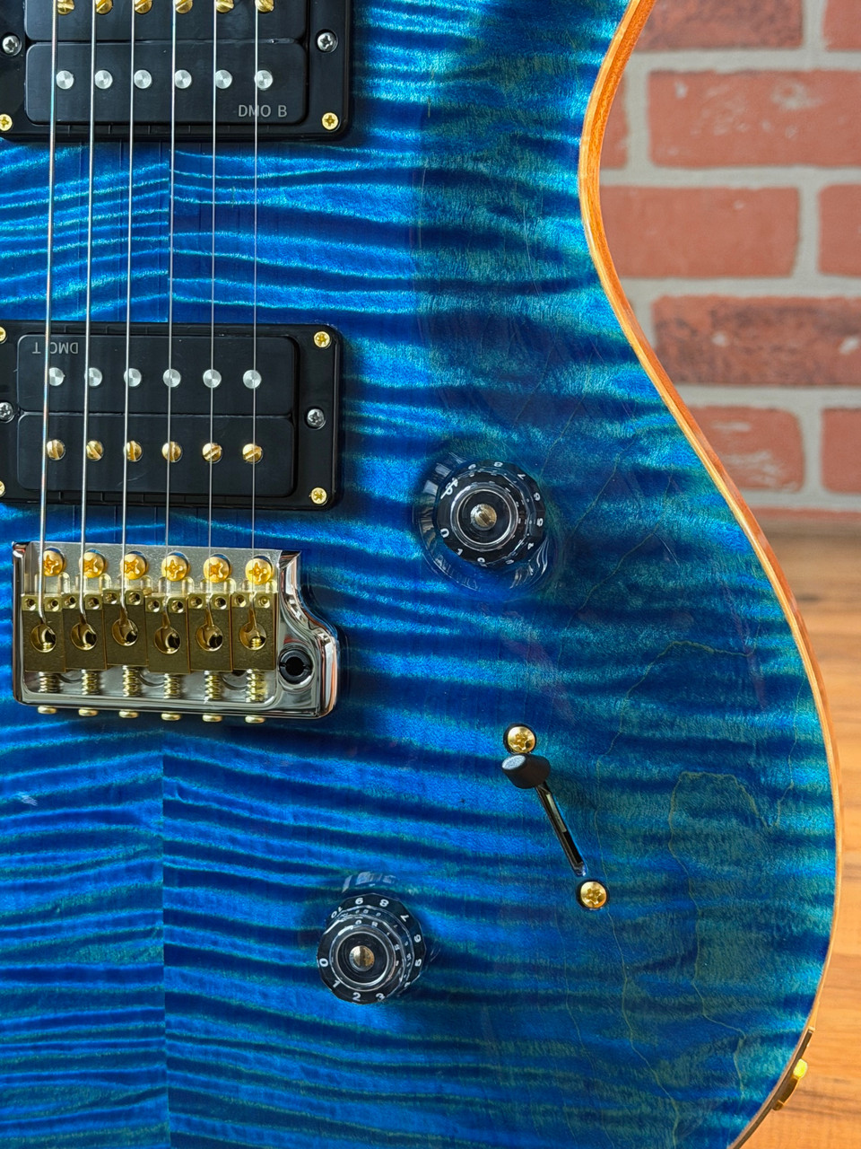 Shop PRS Custom 24 10-Top Limited Edition Guitar - Arctic Blue