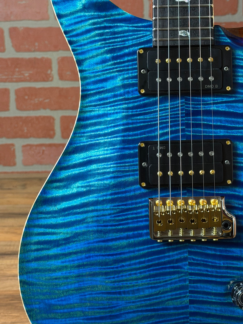 Shop PRS Custom 24 10-Top Limited Edition Guitar - Arctic Blue