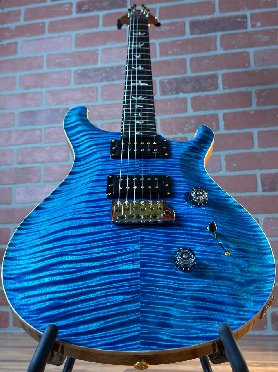 Shop PRS Custom 24 10-Top Limited Edition Guitar - Arctic Blue