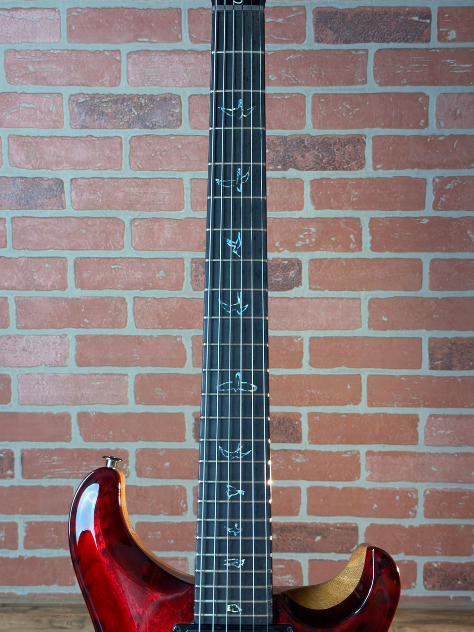 Shop PRS Custom 24 Quilt 10-Top - Red Tiger | No Limit Guitar Co