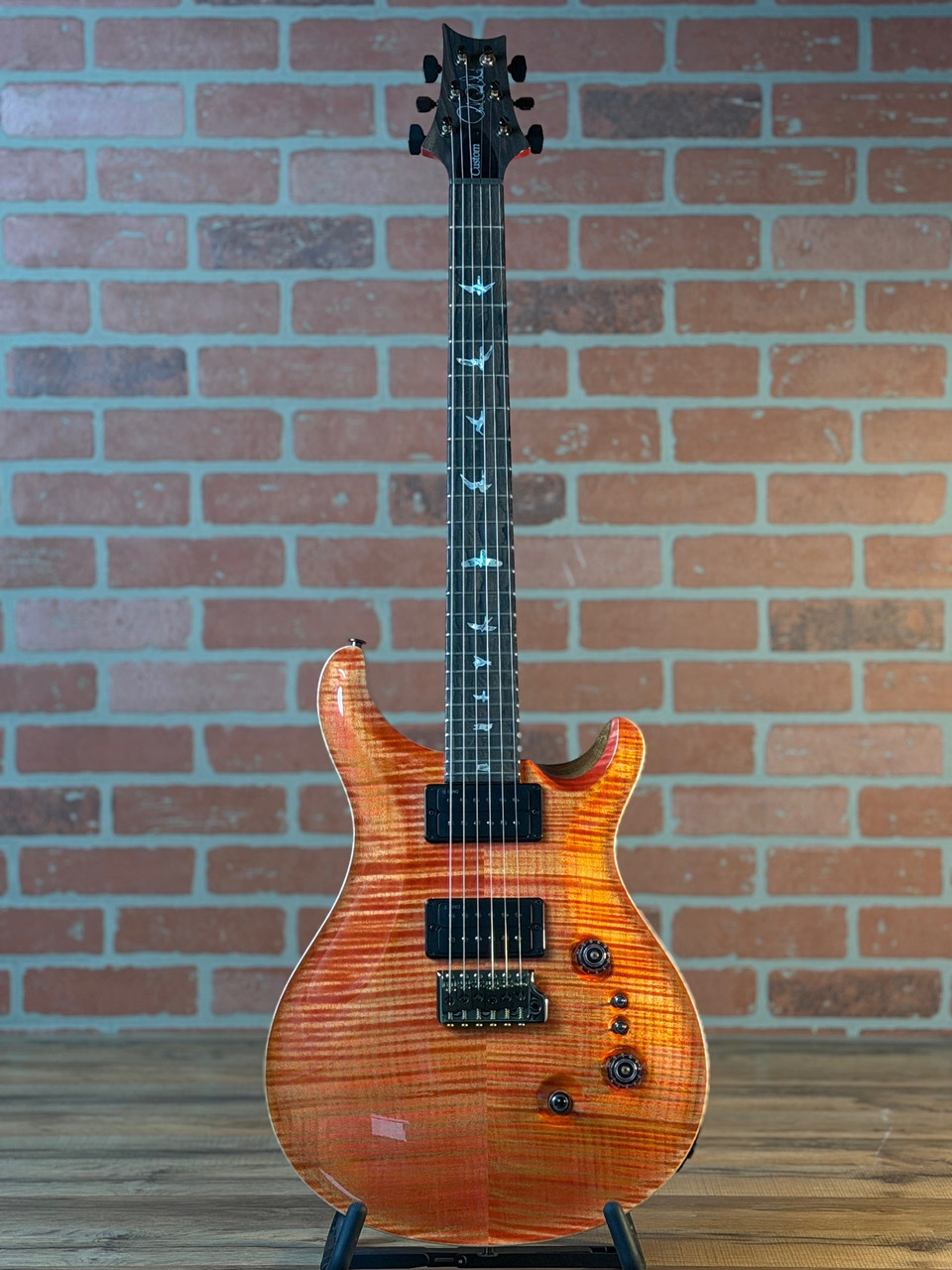 Shop PRS Custom 24-08 10-Top Ziricote - Salmon | No Limit Guitar