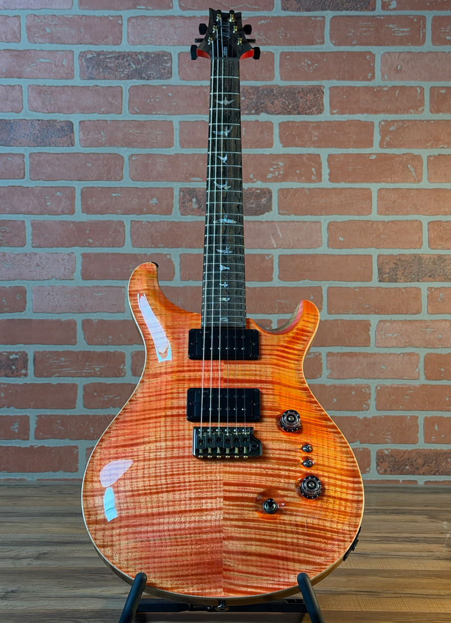 Shop PRS Custom 24-08 10-Top Ziricote - Salmon | No Limit Guitar