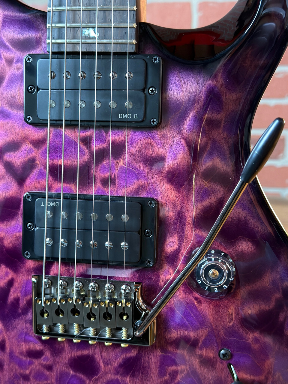Shop PRS Custom 24 Quilt 10-Top Brazilian Rosewood - Purple Mist