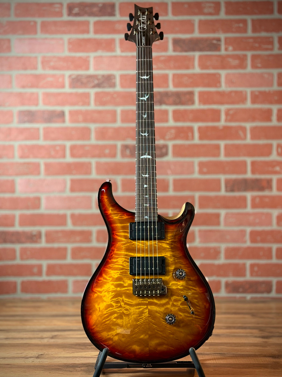 PRS Custom 24 Quilt 10-Top Brazilian RW Fretboard Guitar | No