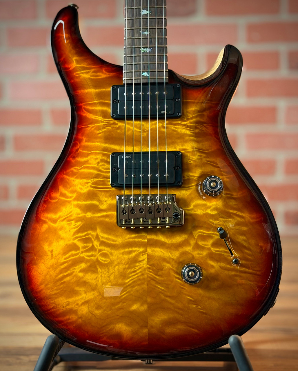 PRS Custom 24 Quilt 10-Top Brazilian RW Fretboard Guitar | No