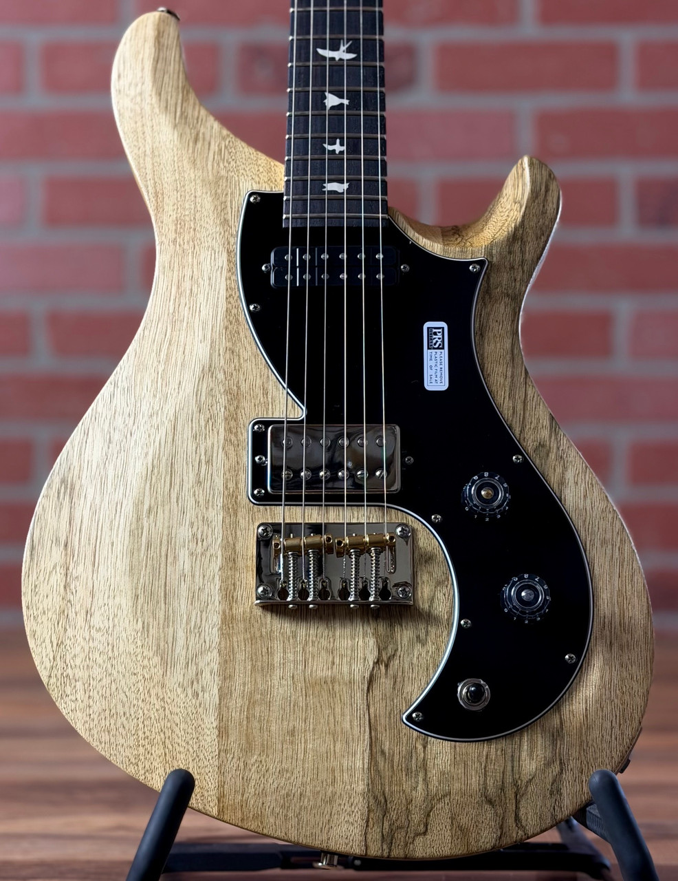 PRS S2 Vela Black Limba Limited Edition Guitar - Natural Satin