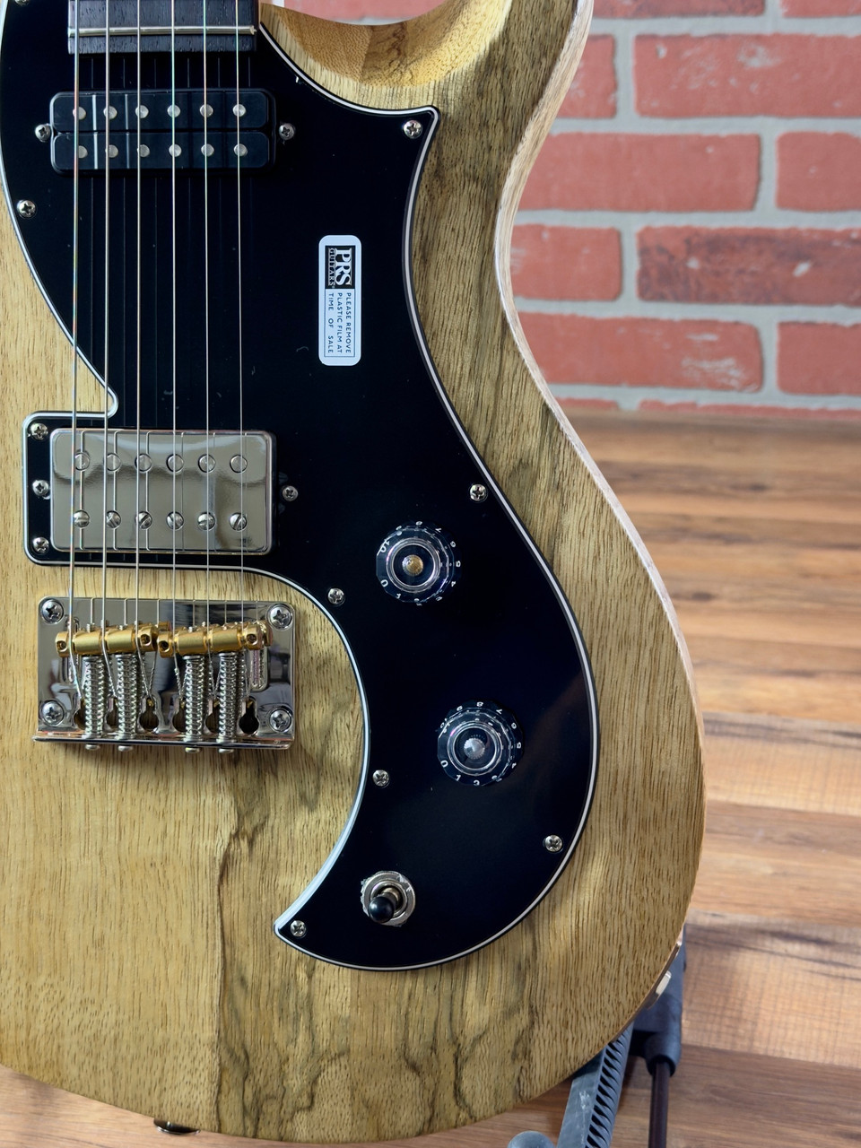 PRS S2 Vela Black Limba Limited Edition Guitar - Natural Satin