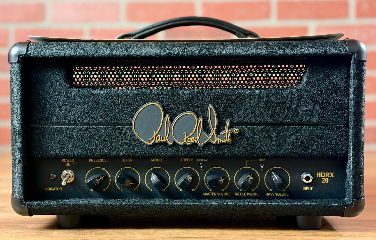 PRS HDRX 20W Tube Guitar Amp Head - Black Paisley | No Limit