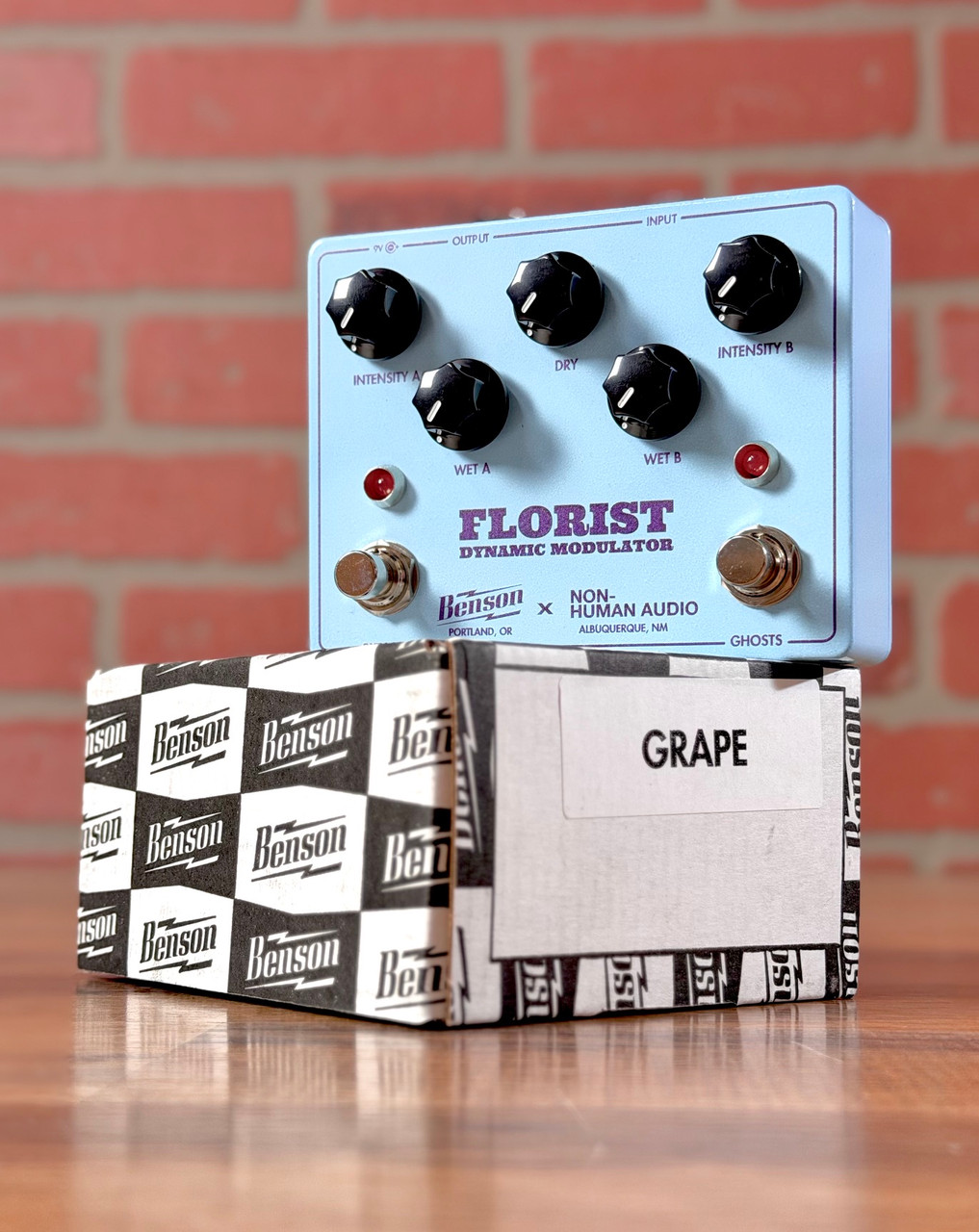 Benson Amps Florist Dynamic Modulator Pedal – Grape | No Limit