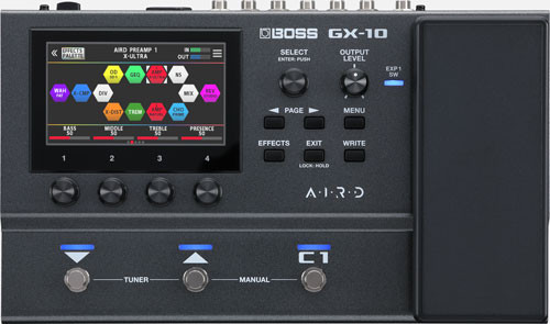 BOSS GX-10 ギタープロセッサー Shop Boss GX-10 Guitar Multi-Effects Processor | No Limit Guitar