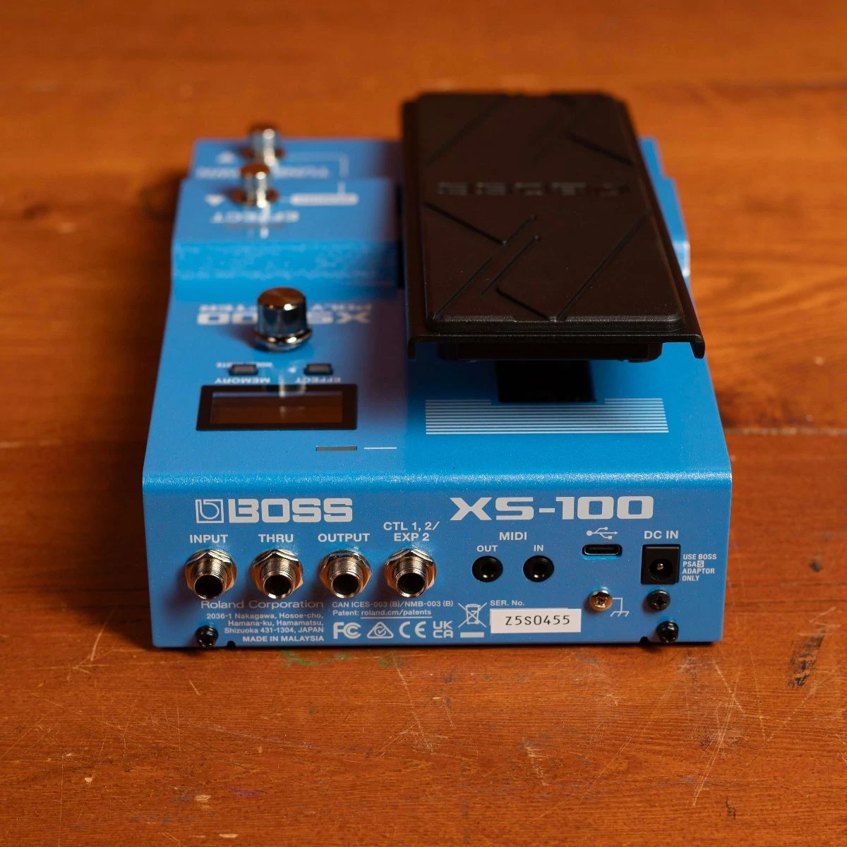 Shop Boss XS-100 Poly Shifter Pitch-Shift Pedal | No Limit Guitar