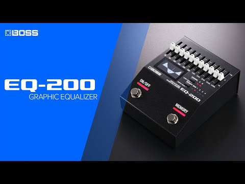 Shop Boss EQ-200 Graphic Equalizer Pedal | No Limit Guitar Co