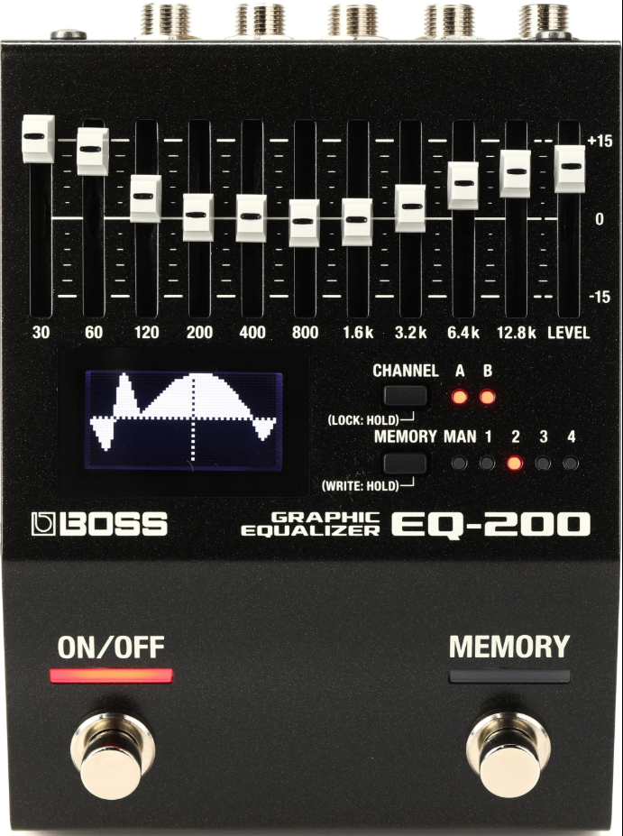 ず*だ様 BOSS EQ-200 Shop Boss EQ-200 Graphic Equalizer Pedal | No Limit Guitar Co