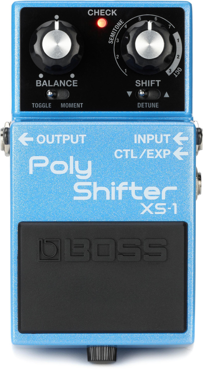 Shop Boss XS-1 Poly Shifter Pitch Shift Pedal | No Limit Guitar Co