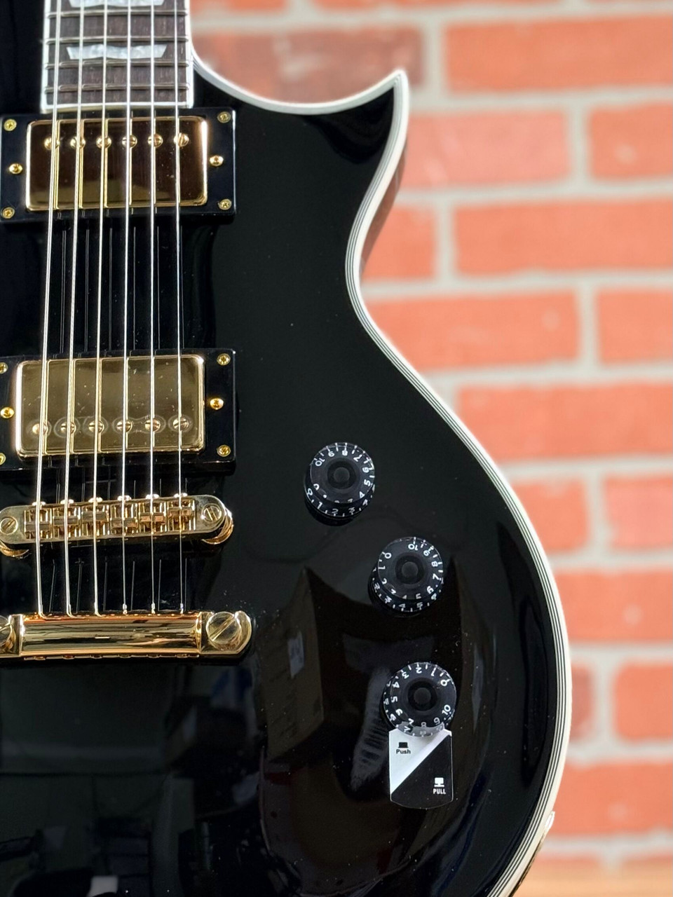 ESP LTD EC-256 Eclipse Electric Guitar – Black Gloss | No Limit