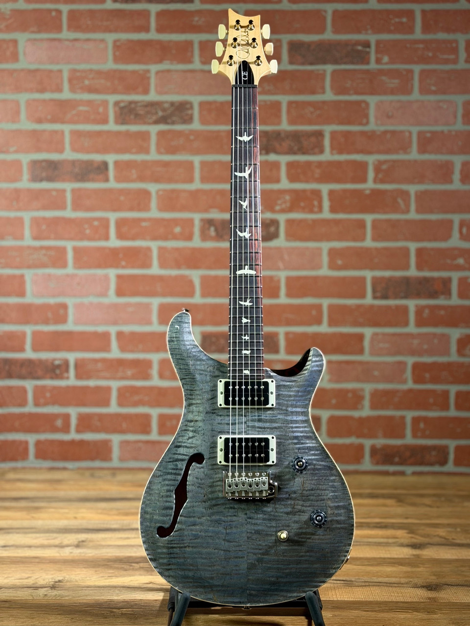 PRS CE 24 Semi-Hollow Guitar – Faded Gray Black | No Limit Guitar Co