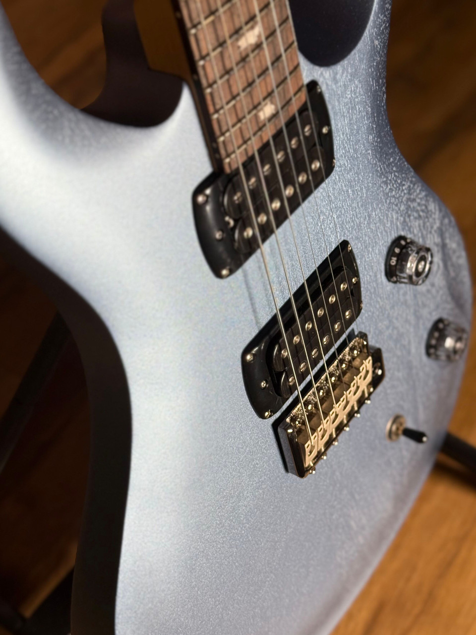 Shop PRS SE CE24 Standard Satin, Ice Blue | No Limit Guitar Co
