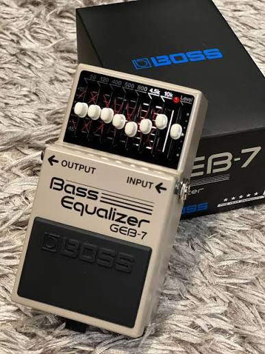 Shop BOSS GEB-7 Bass Equalizer Pedal | No Limit Guitar Co, Idaho Falls