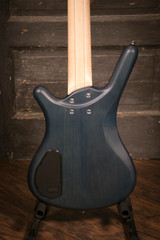 Warwick Rockbass Corvette Basic 5 String Bass Guitar - Ocean Blue Satin