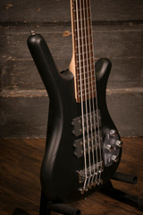 Warwick Rockbass Corvette $$ 5-String Bass Guitar - Nirvana Black Transparent Satin