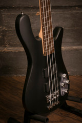 Warwick Rockbass Streamer Standard 4-String Bass Guitar - Nirvana Black Transparent Satin