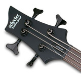 Schecter Stiletto Stealth-4 Left Handed Satin Black Electric Bass