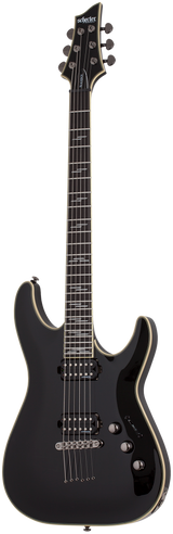 Schecter C-1 Blackjack Black Gloss Electric Guitar