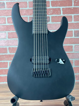 LTD M-7HT Baritone Black Metal Electric Guitar