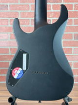 LTD M-7HT Baritone Black Metal Electric Guitar