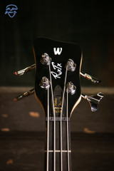 Warwick RockBass Robert Trujillo Signature 4 String, Solid Black Satin - Electric Bass