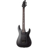 Schecter Damien-6 Floyd Rose Electric Guitar - Satin Black