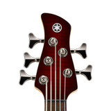 Yamaha TRBX605FM 5-String Electric Bass | Dark Red Cherry Burst