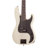 Schecter P-4 Electric Bass Guitar - Ivory