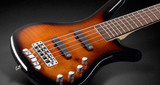 Warwick RockBass Corvette Classic, 5-String - Almond Sunburst Transparent High Polish 