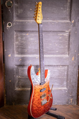 Schecter California Classic Electric Guitar w/Case - Bengal Fade