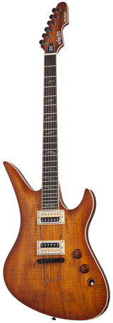 Schecter Avenger Exotic Spalted Electric Guitar