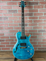 PRS SE Zach Myers 594 Semi Hollow Electric Guitar - Myers Blue