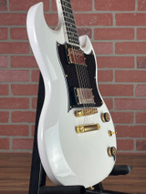 Schecter ZV-H6llyw66d Gloss White Electric Guitar