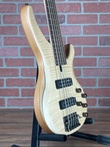 Yamaha TRBX605FM 5-String Bass Guitar - Natural Satin