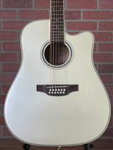 Takamine GD-37CE PW 12-String Acoustic-Electric Guitar - Pearl White