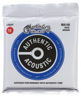 Martin Guitar Strings Authentic Acoustic SP - MA140 (3 Sets)