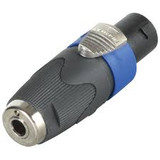 Neutrik Speakon-to-TS Female Adapter