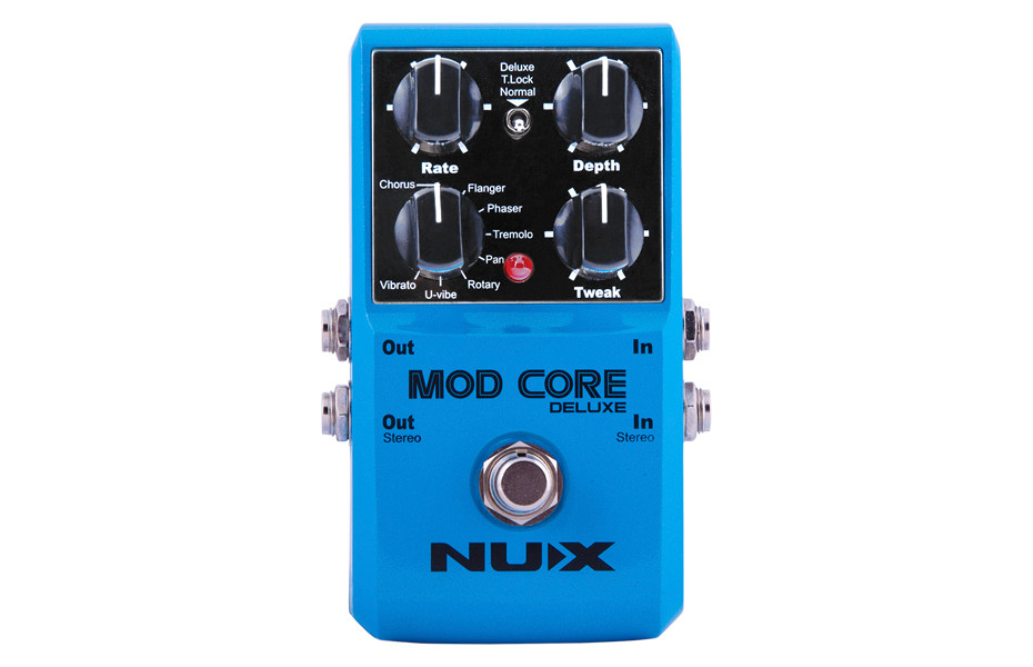 Nux Mod Core Deluxe Modulation Guitar Pedal at No Limit Guitar Co